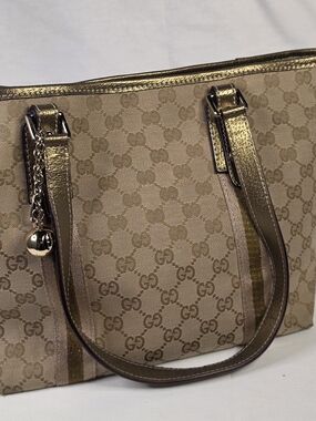 Gucci Jolicoeur Pink Gold Tote